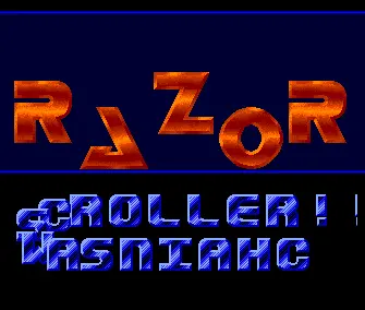Chainsaw Scroller (1989) by Razor 1911
