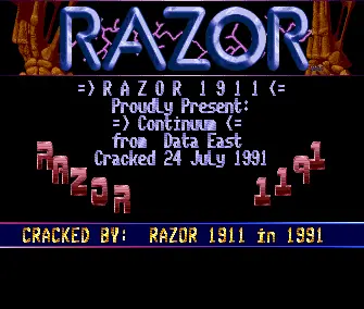 Continuum (1991) by Razor 1911