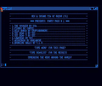 Trondheim Party Pack 1 (1988) by Razor 1911