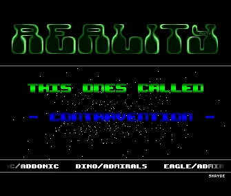 Contravention Intro (1992) by Reality