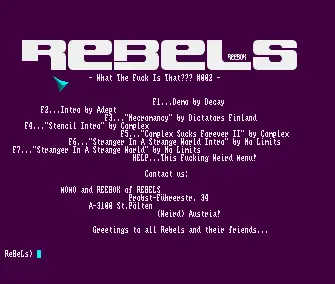 What The Fuck Is That 2 by Rebels