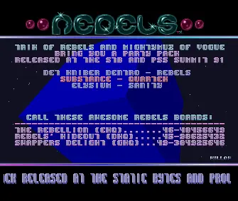 Prologic Party Pack (1991) by Rebels