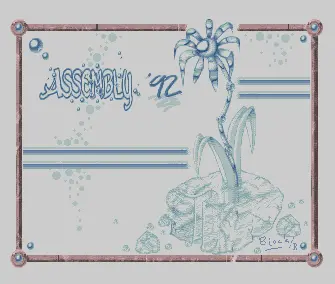 Assembly 1992 Invitation (1992) by Rebels
