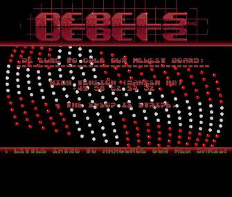 High Tension BBS Intro (1991) by Rebels