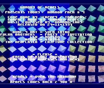 Horror Pack 04 (1994) by Rebels