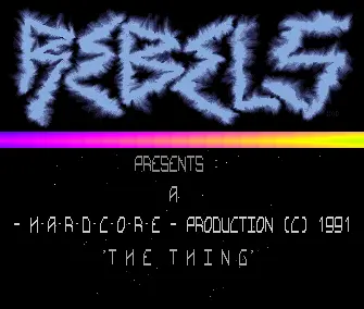 The Thing (1991) by Rebels