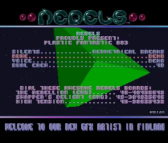 Plastic Fantastic 3 (1991) by Rebels