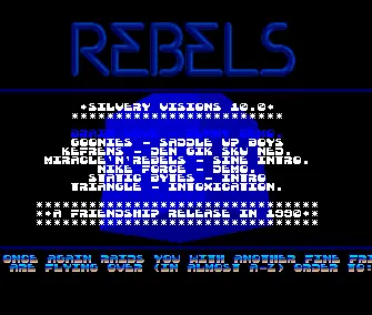 Silvery Visions 10 (1990) by Rebels