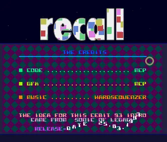 Musicdisk Preview (1993) by Recall