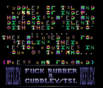 Fuck Rubber and Cudley (1993) by Reflex