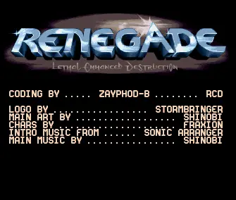 Newest Intro (1992) by Renegade