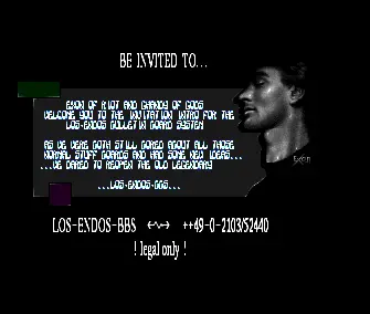 Los Endos BBS Intro by Riot