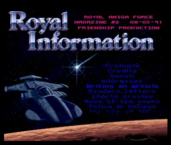 Royal Information 02 (1990) by Royal Amiga Force