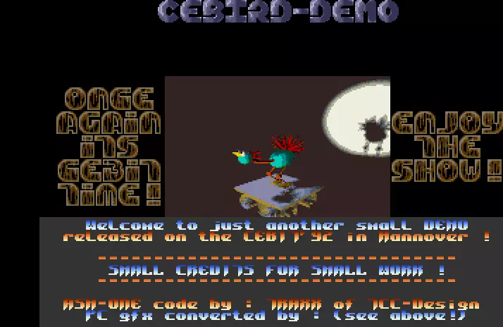 Cebird (1992) by Red Sector Inc.