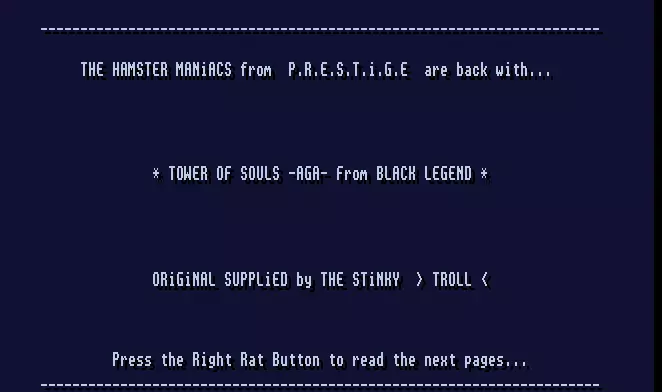 Tower of Souls AGA (1995) by Prestige