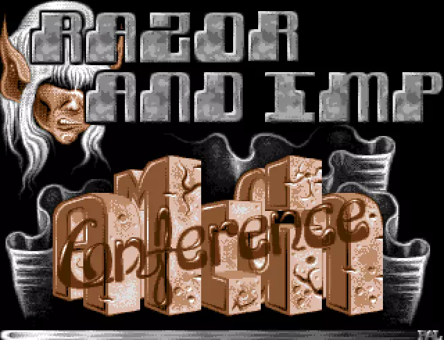 Amiga Conference Invitation (1991) by Razor 1911