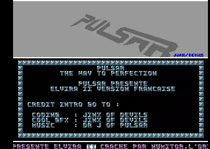 Elvira 2 French (1991) by Pulsar