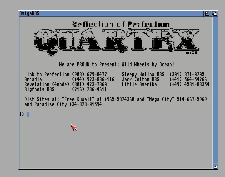 Wild Wheels (1991) by Quartex