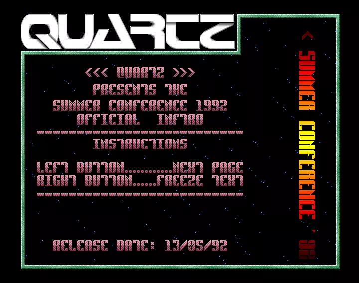 Summer Conference Inftro (1992) by Quartz
