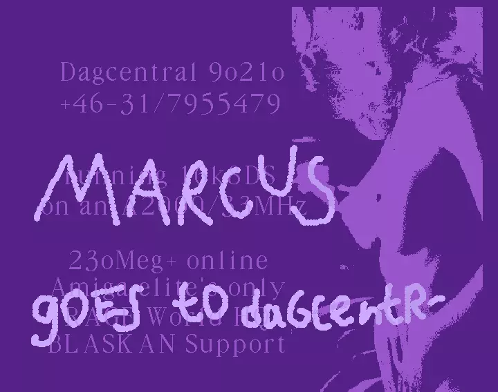 Marcus Goes to Dagcentral (1993) by Rage