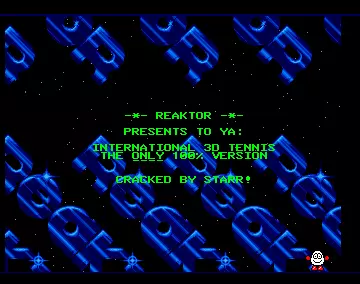 International 3D Tennis (1990) by Reaktor
