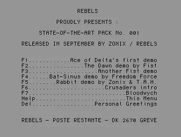State-Of-The-Art-Pack 01 (1989) by Rebels