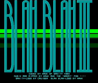 Blah Blah 3 (1990) by Sanity