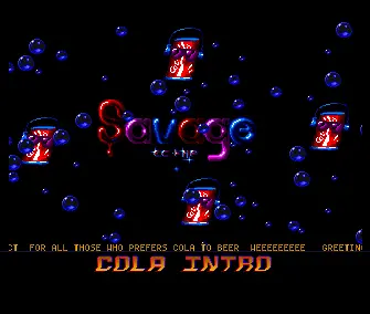 Cola Intro (1990) by Savage