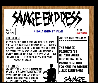 Savage Express 01 (1994) by Savage