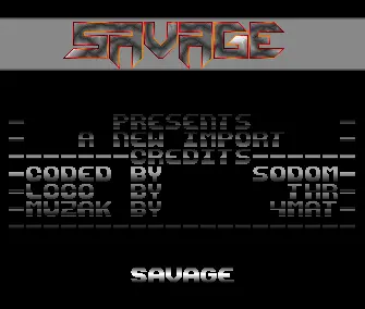 Import Intro 1 (1990) by Savage