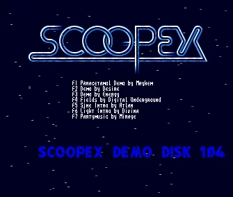 Scoopex Demo Disk 104 (1991) by Scoopex