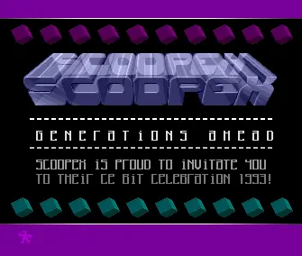 Cebit 93 Invitation 1 (1993) by Scoopex