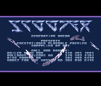 Executioner Preview (1991) by Scoopex