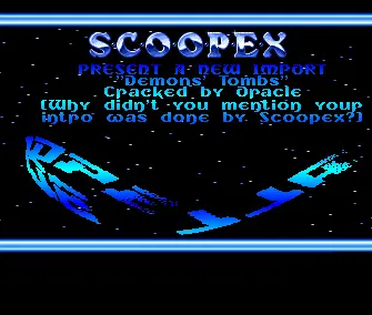 Demon's Tomb (1990) by Scoopex