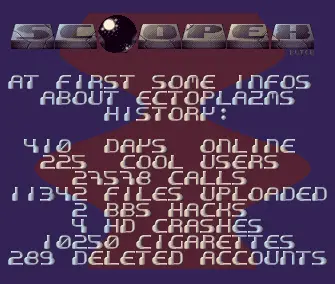 Ectoplazm BBS to Hallowed Point (1993) by Scoopex