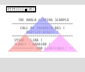 Paranoia BBS Intro (1993) by Scoopex