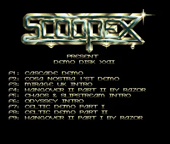 Scoopex Demo Disk 022 (1988) by Scoopex