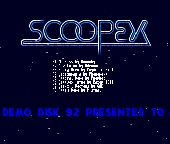 Scoopex Demo Disk 092 (1990) by Scoopex