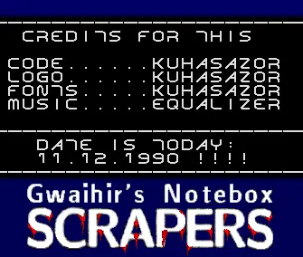 Gwaihir's Notebox 01 (1990) by Scrapers