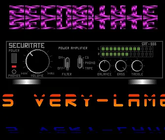 Very Lame Demo (1989) by Securitate
