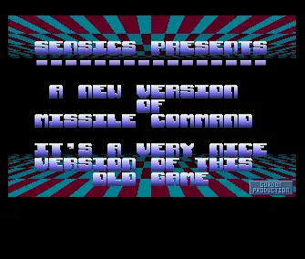 Missile Command (1990) by Sensics
