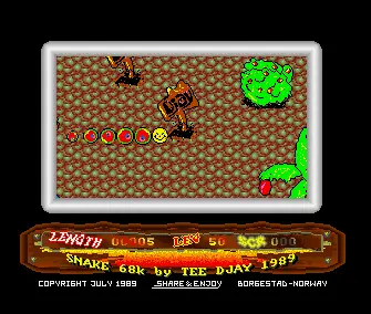 Snake 68k (1989) by Share and Enjoy
