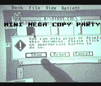 Mini Mega Copy Party Demo (1988) by Share and Enjoy
