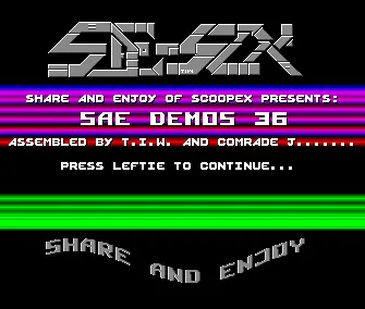 Demodisk 36 Intro (Sine Intro 09) (1989) by Share and Enjoy