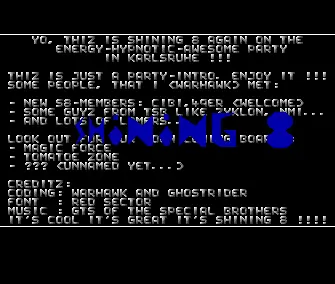 Party Intro (1991) by Shining 8