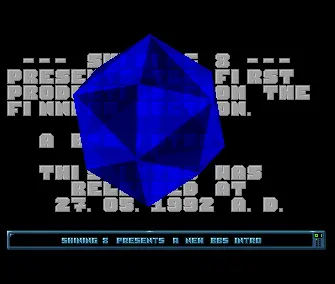 Finnish BBS Intro (1992) by Shining 8