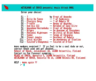 Music Attack 01 (1990) by Shock