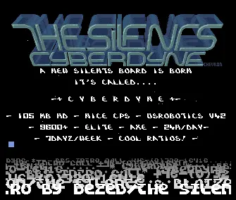 Cyberdyne BBS Intro (1991) by The Silents