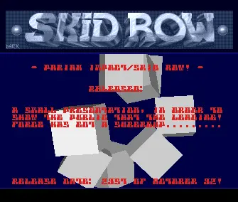 Pariax Impact Intro (1992) by Skid Row