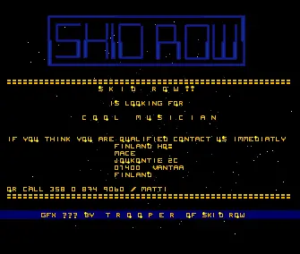 Looking for Cool Musicians (1991) by Skid Row